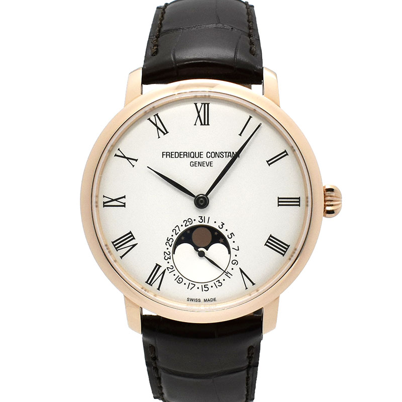フレデリック・コンスタント　FREDERIQUE CONSTANT　スリムライン ムーンフェイズ マニュファクチュール　FC-705WR4S6　42mm　未使用品