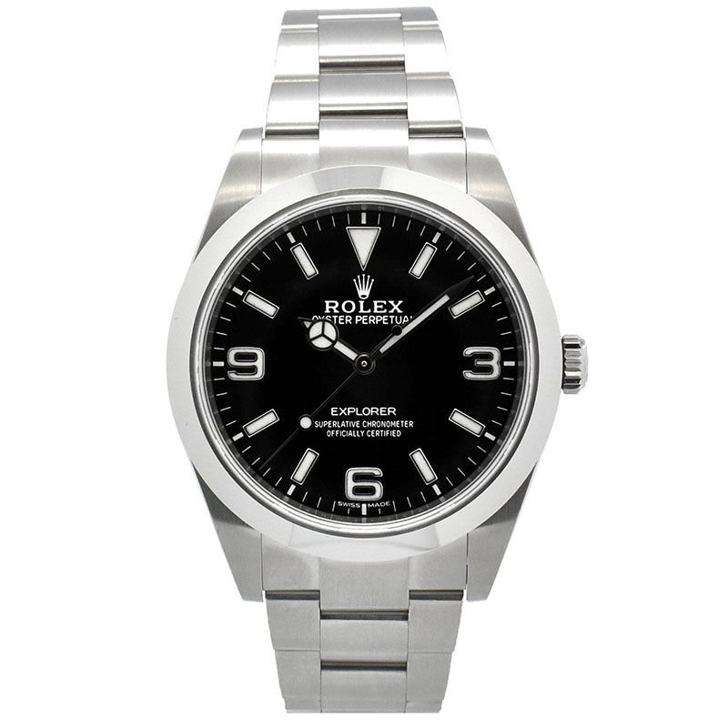 ロレックス　ROLEX　エクスプローラー1　Ref.214270　39mm　クロマライト　USED　中古