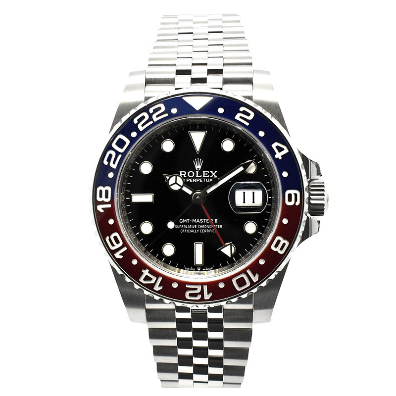 ロレックス　ROLEX　GMTマスター2　Ref.126710BLRO　ブルー/レッドベゼル　40mm　USED　中古