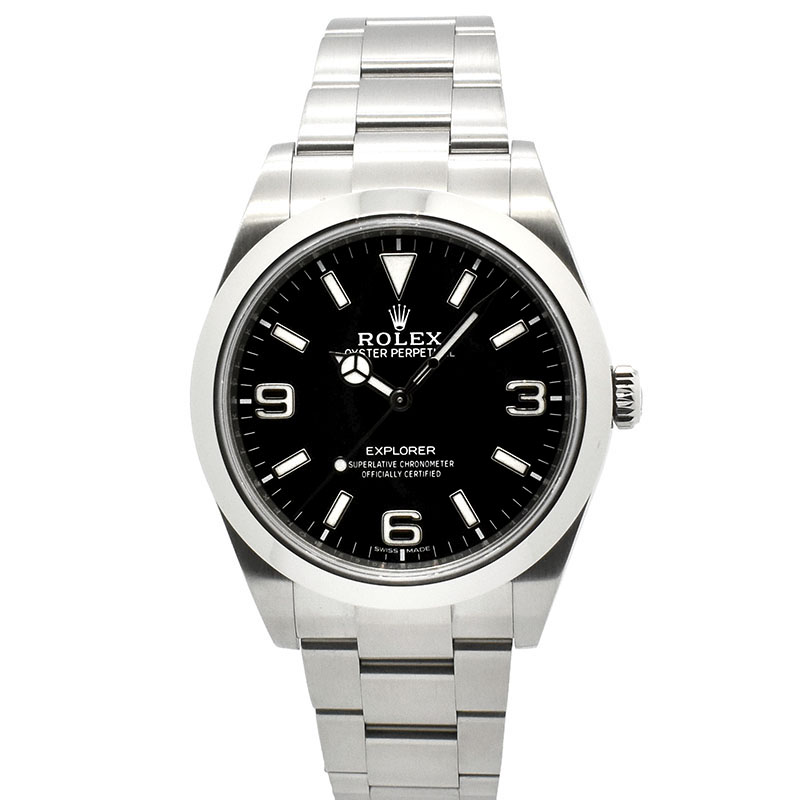 ロレックス　ROLEX　エクスプローラー1　Ref.214270　39mm　クロマライト　USED　中古