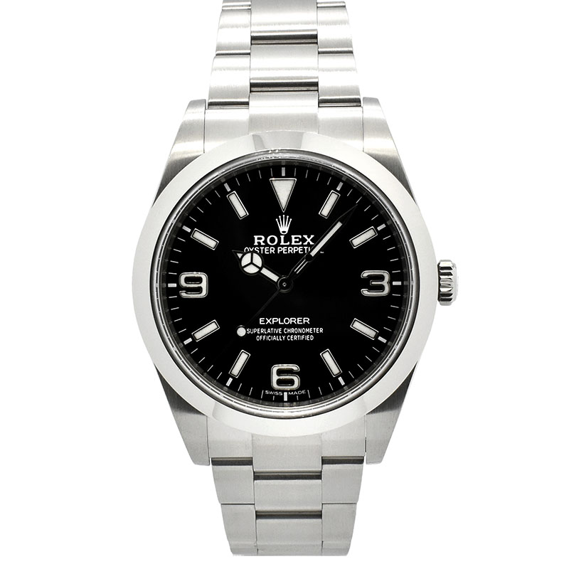 ロレックス　ROLEX　エクスプローラー1　Ref.214270　39mm　クロマライト　USED　中古