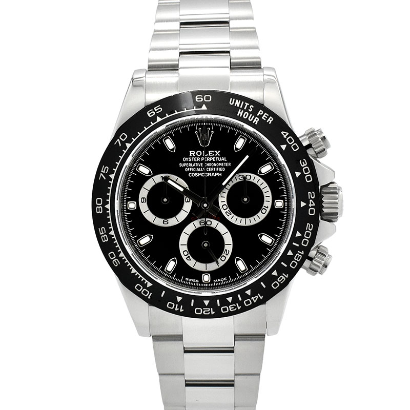 ロレックス　ROLEX　コスモグラフ デイトナ　Ref.116500LN　ブラック　セラミックベゼル　USED　中古