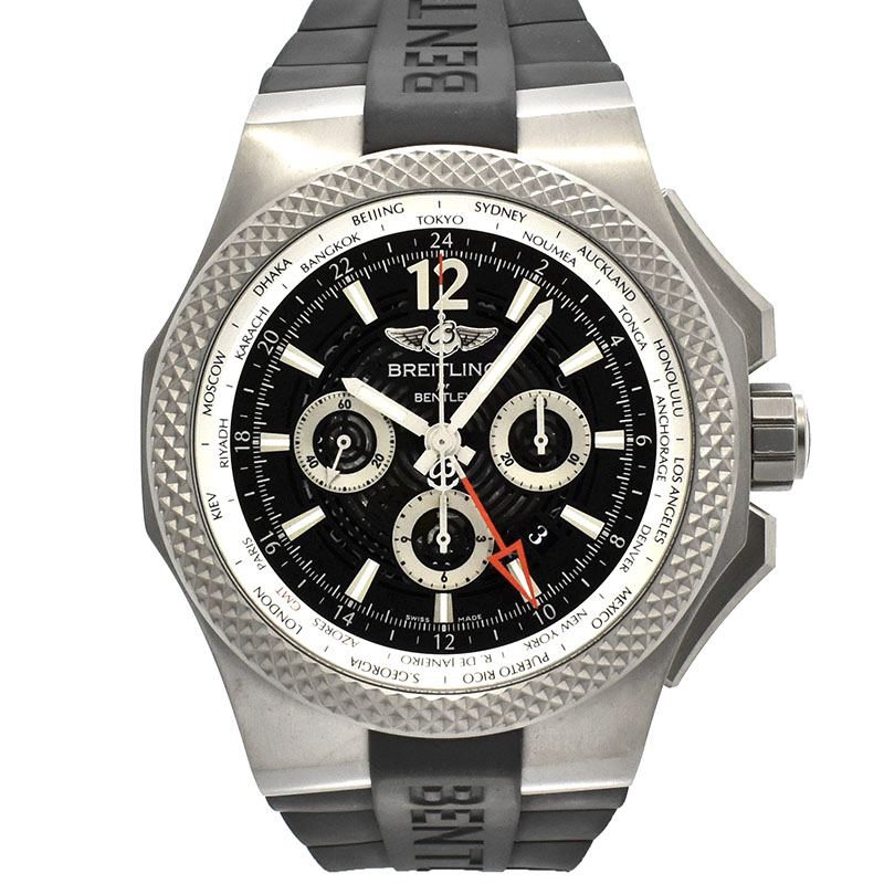 ブライトリング　BREITLING　ベントレー GMT ライトボディ B04　EB0432　チタン　49mm　USED　中古
