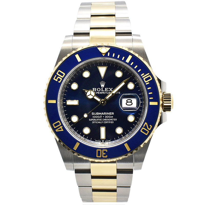 ロレックス　ROLEX　サブマリーナデイト　Ref.126613LB　18KYG/SS　41mm　USED　中古