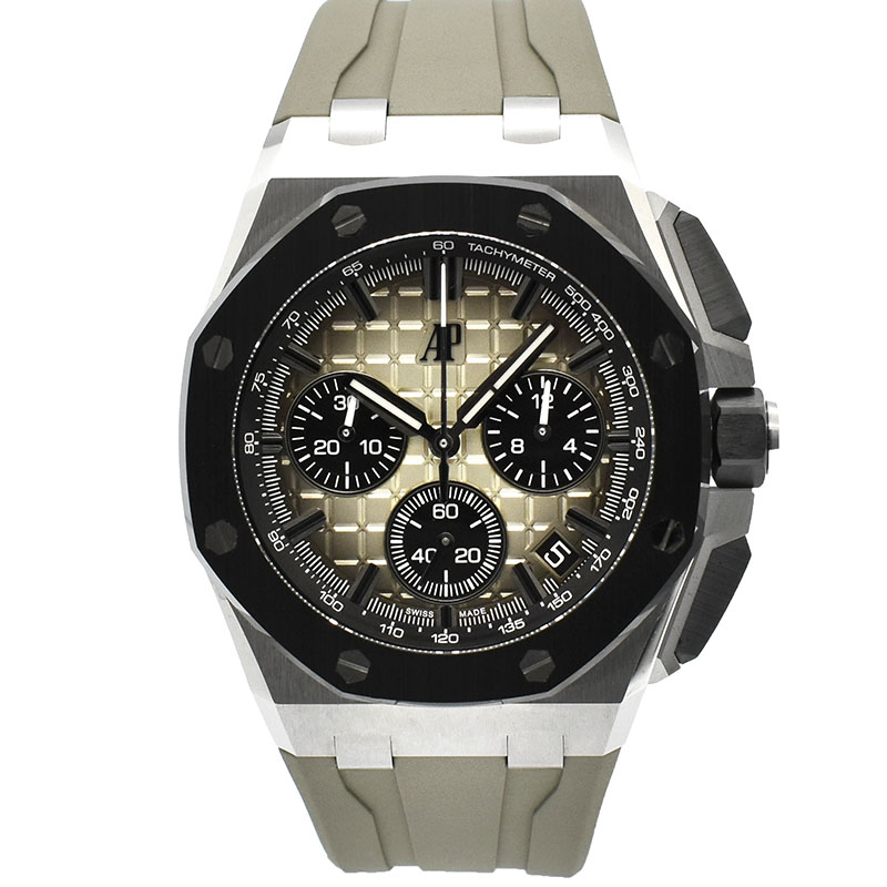 オーデマ・ピゲ　AUDEMARS PIGUET　ロイヤルオーク オフショアクロノグラフ　26420SO.OO.A600CA.01　43mm　スモークブラウン　USED　中古