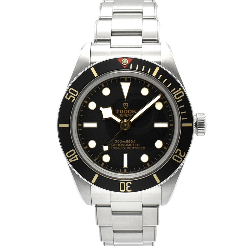 チューダー(チュードル)　TUDOR　ヘリテージ ブラックベイ フィフティエイト　79030N　39mm　ブラック　USED　中古