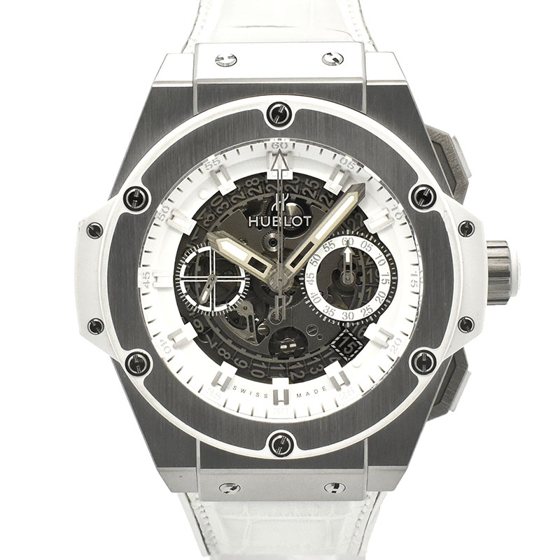 ウブロ　HUBLOT　キングパワー ウニコ チタニウム　701.NE.0127.GR　48mm　USED　中古