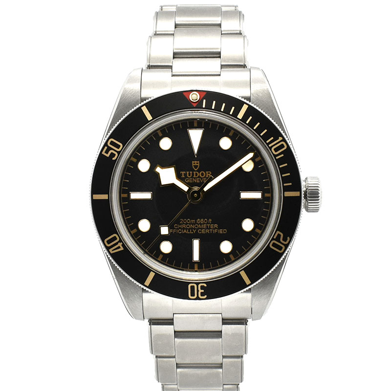 チューダー(チュードル)　TUDOR　ヘリテージ ブラックベイ フィフティエイト　79030N　39mm　ブラック　USED　中古