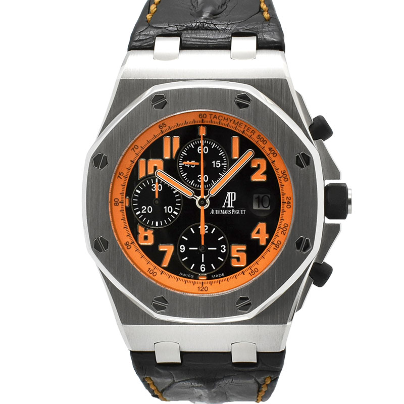 オーデマ・ピゲ　AUDEMARS PIGUET　ロイヤルオーク オフショア クロノグラフ ボルケーノ　26170ST.OO.D101CR.01　革ベルト　42mm　USED　中古