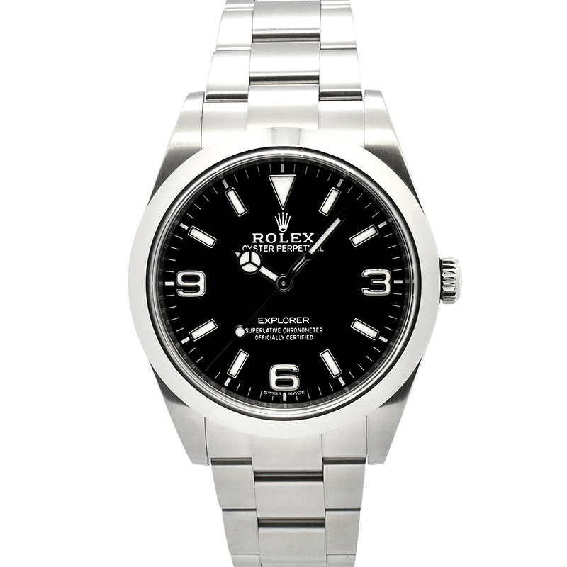 ロレックス　ROLEX　エクスプローラー1　Ref.214270　39mm　クロマライト　USED　中古