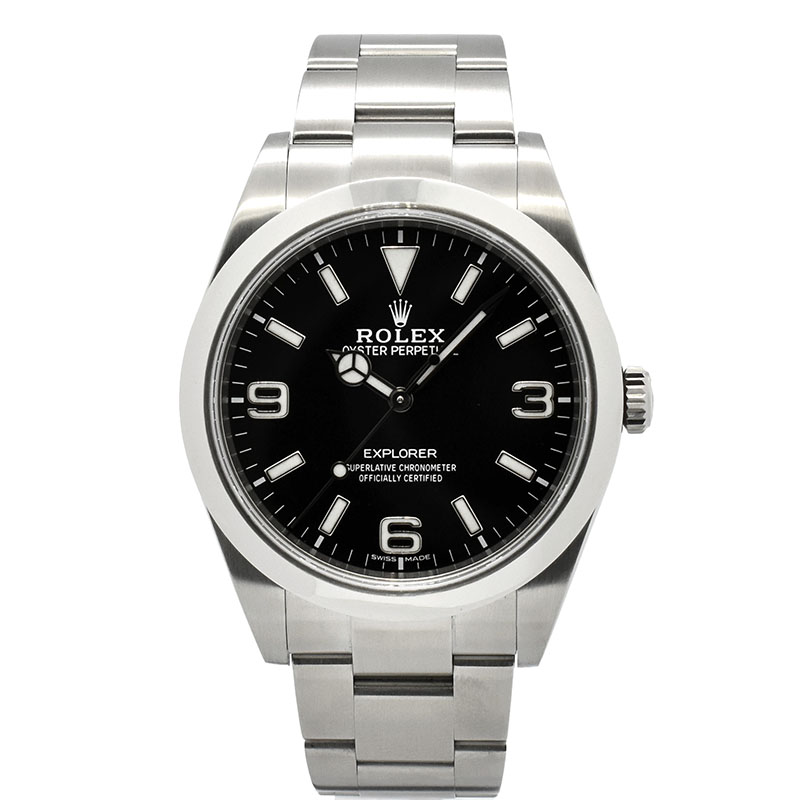 ロレックス　ROLEX　エクスプローラー1　Ref.214270　39mm　クロマライト　USED　中古