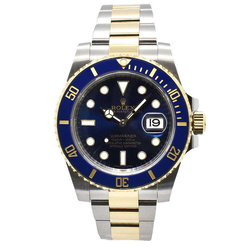 ロレックス　ROLEX　サブマリーナ デイト　Ref.116613LB　SS×YG　40mm　ランダム番　USED　中古
