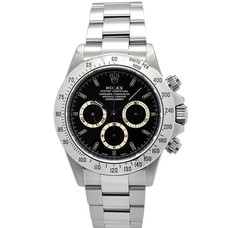 ロレックス　ROLEX　デイトナ　Ref.16520　ブラック　A番　40mm　USED　中古