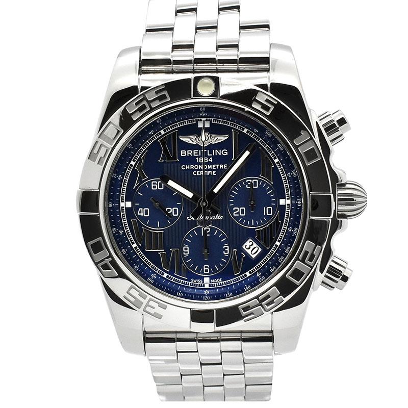 ブライトリング　BREITLING　クロノマット44　A011C83PA(AB0110)　ブルーローマ　44mm　USED　中古