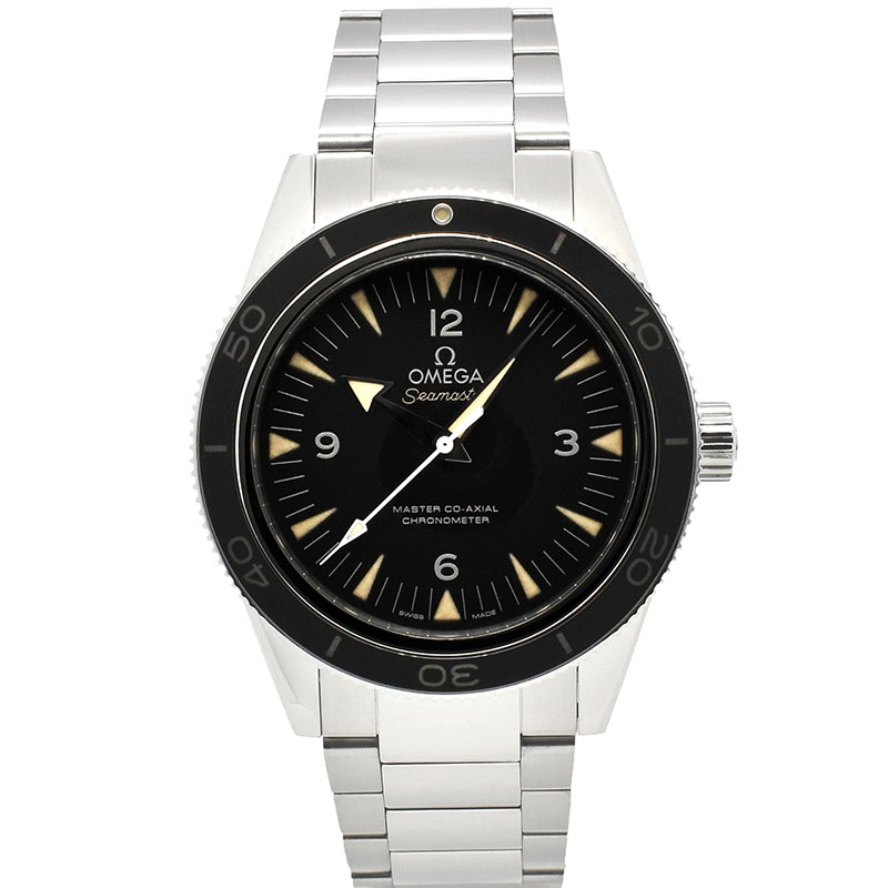 オメガ　OMEGA　シーマスター300 マスターコーアクシャル　233.30.41.21.01.001　41mm　USED　中古