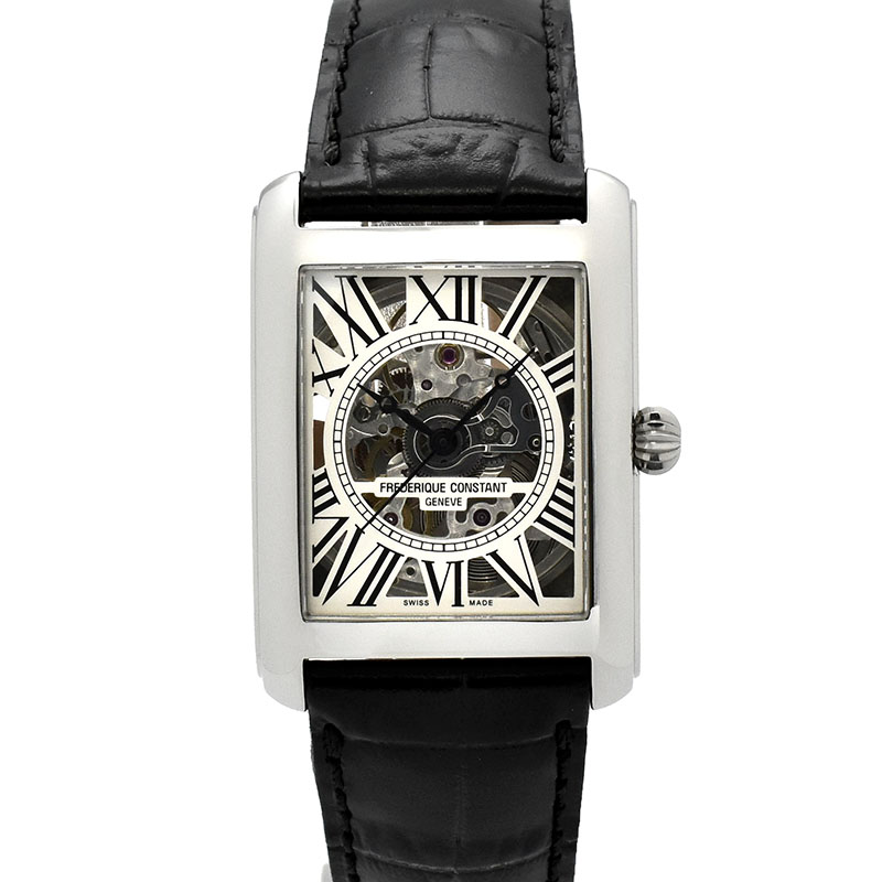 フレデリック・コンスタント　FREDERIQUE CONSTANT　クラシック カレ スケルトン 日本限定　FC-310SKT4S36　33.3x30.4mm　未使用品
