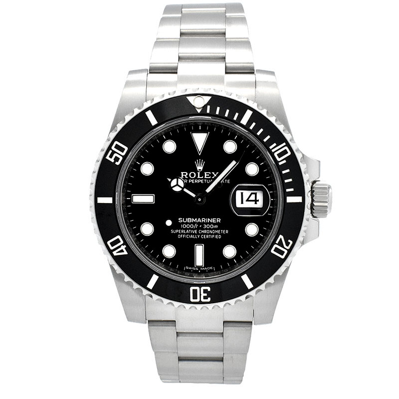 ロレックス　ROLEX　サブマリーナデイト　Ref.116610LN　ブラック　40mm　USED　中古