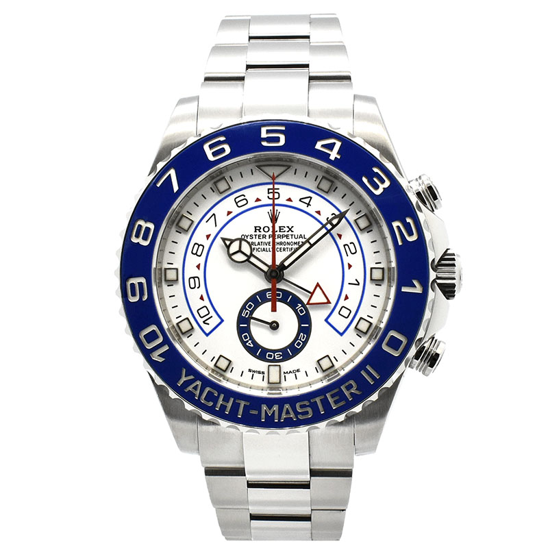 ロレックス　ROLEX　ヨットマスター2　Ref.116680　ホワイト　後期モデル　44mm　USED　中古