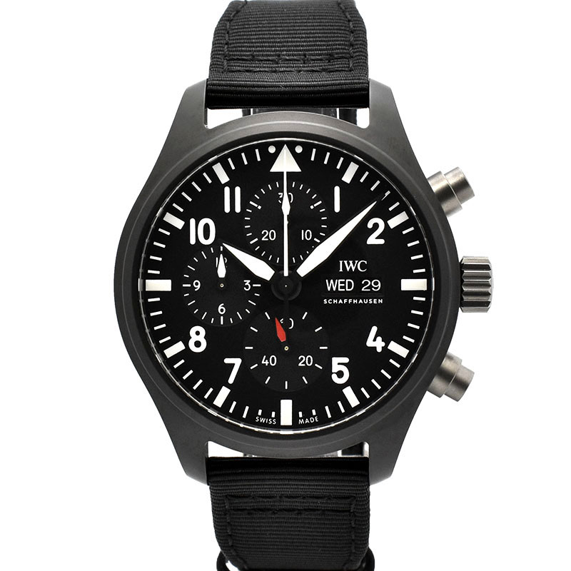 IWC　パイロットウォッチ クロノグラフ トップガン　Ref.IW389101　44.5mm　セラミック　USED　中古　