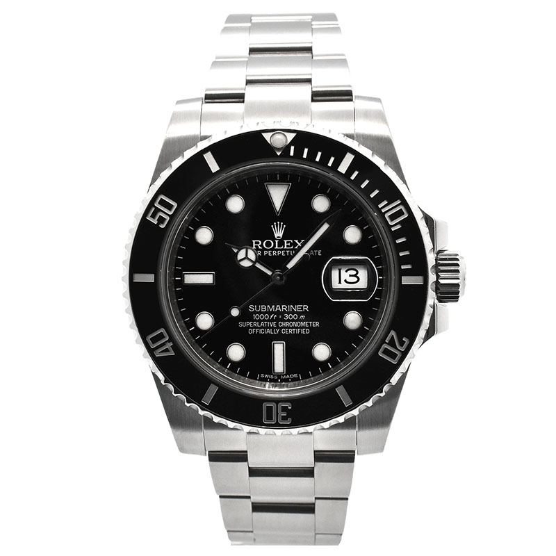 ロレックス　ROLEX　サブマリーナデイト　Ref.116610LN　ブラック　ランダム番　USED　中古
