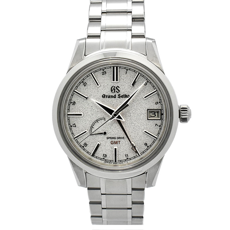 グランドセイコー　GRAND SEIKO　スプリングドライブ GMT パワーリザーブ 雪晴れ　SBGE269　40.2mm　USED　中古