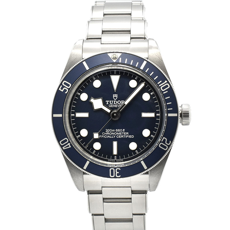 チューダー(チュードル)　TUDOR　ヘリテージ ブラックベイ フィフティエイト　Ref.79030B　39mm　ブルー　USED　中古