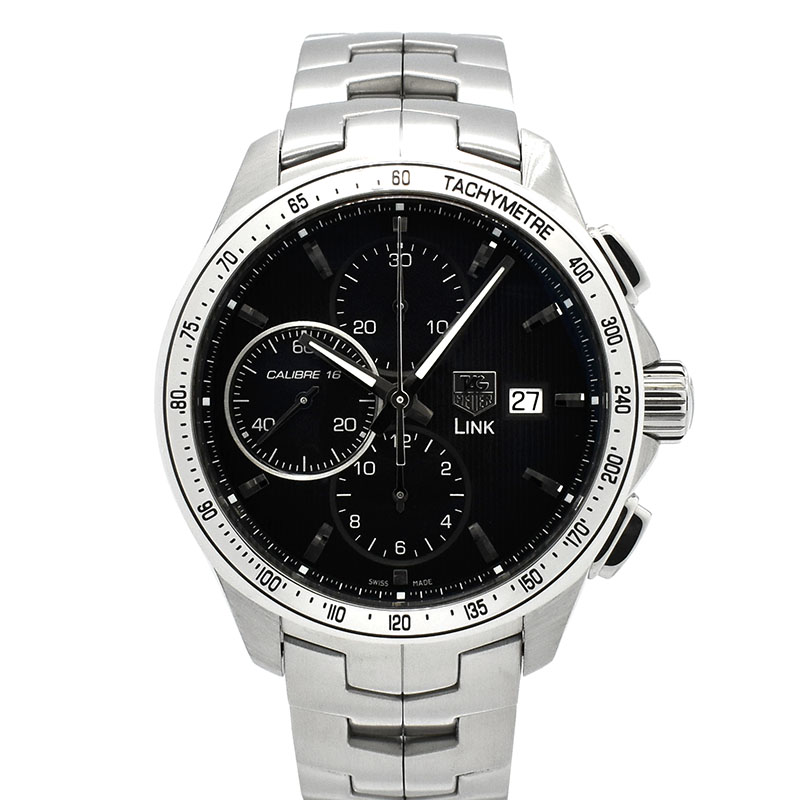 タグホイヤー　TAG HEUER　リンク クロノグラフ キャリバー16　CAT2010.BA0952　43mm　USED　中古