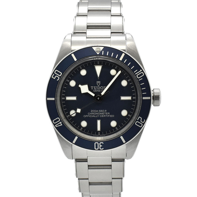 チューダー(チュードル)　TUDOR　ヘリテージ ブラックベイ フィフティエイト　Ref.79030B　39mm　ブルー　USED　中古