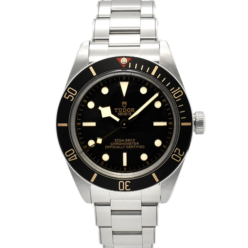 チューダー(チュードル)　TUDOR　ヘリテージ ブラックベイ フィフティエイト　79030N　39mm　ブラック　USED　中古