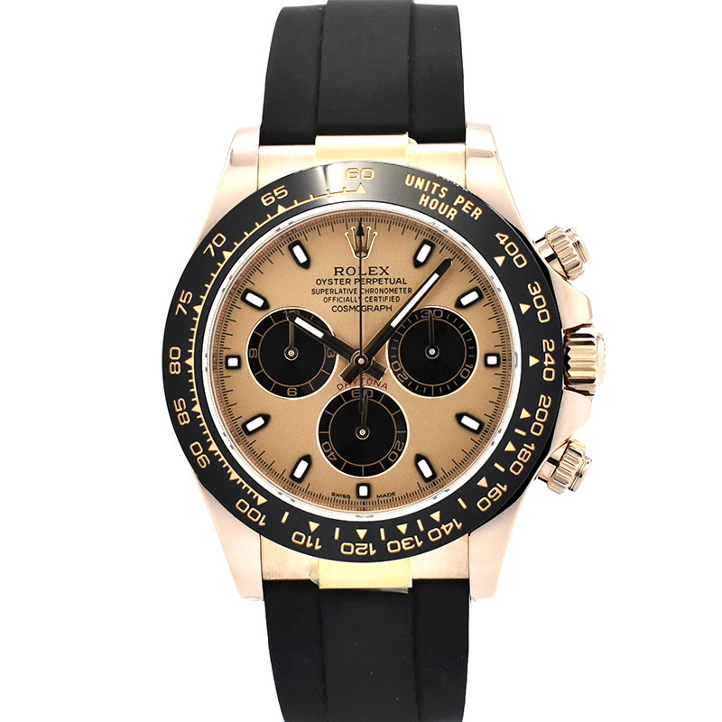 ロレックス　ROLEX　デイトナ　Ref.116515LN　18KERG　ピンク/ブラック　オイスターフレックス　USED　中古