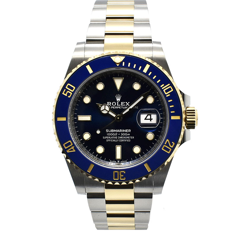 ロレックス　ROLEX　サブマリーナデイト　Ref.126613LB　18KYG/SS　41mm　未使用品