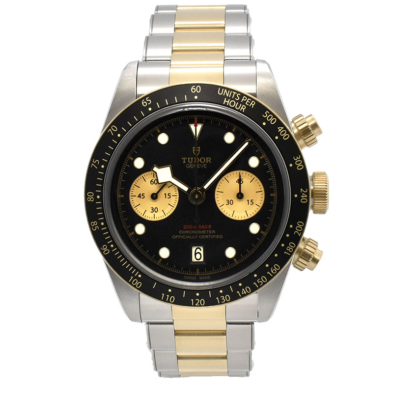 チューダー(チュードル)　TUDOR　ヘリテージ ブラックベイ クロノ S&G　Ref.79363N　41mm　未使用品