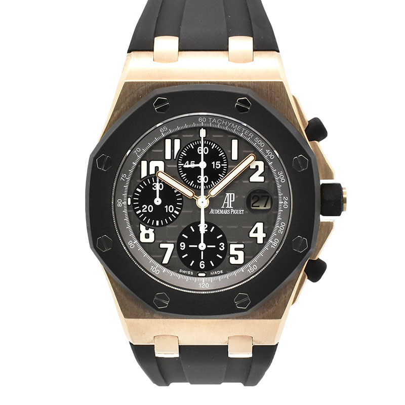 オーデマ・ピゲ　AUDEMARS PIGUET　ロイヤルオーク オフショア クロノグラフ　25940OK.OO.D002CA.01.A　18KPG　42mm　USED　中古