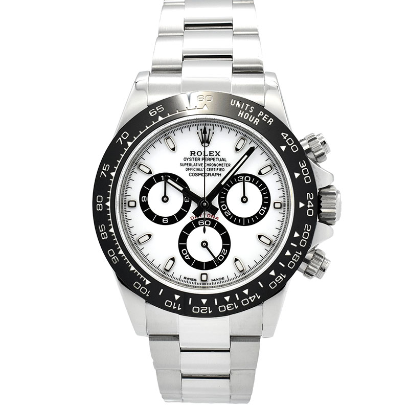 ロレックス　ROLEX　コスモグラフ デイトナ　Ref.116500LN　ホワイト　セラミックベゼル　USED　中古
