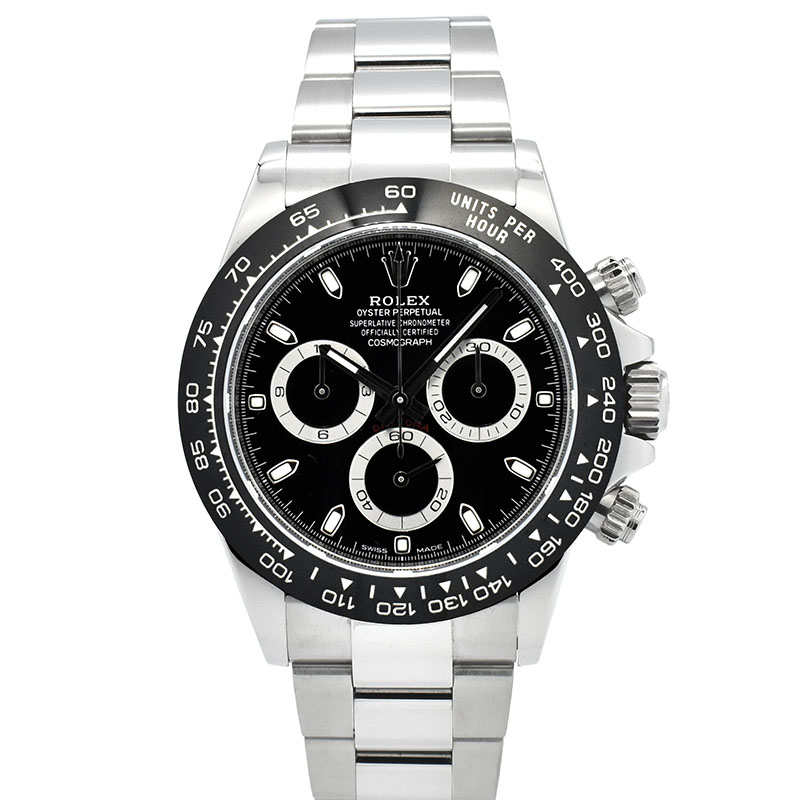 ロレックス　ROLEX　コスモグラフ デイトナ　Ref.116500LN　ブラック　セラミックベゼル　USED　中古