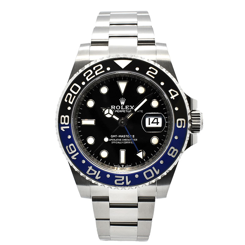 ロレックス　ROLEX　GMTマスター2　Ref.126710BLNR　ブルー/ブラックベゼル　40mm　USED　中古
