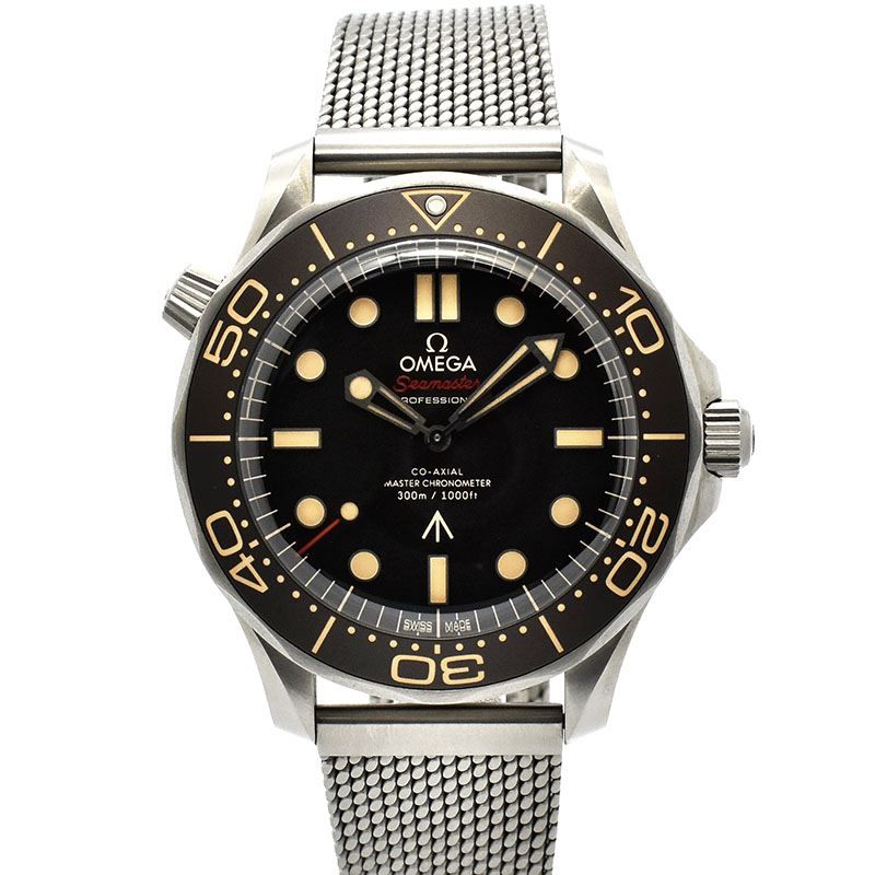 オメガ　OMEGA　シーマスター ダイバー 300m コーアクシャル マスタークロノメーター 007エディション　210.90.42.20.01.001　42mm　USED　中古
