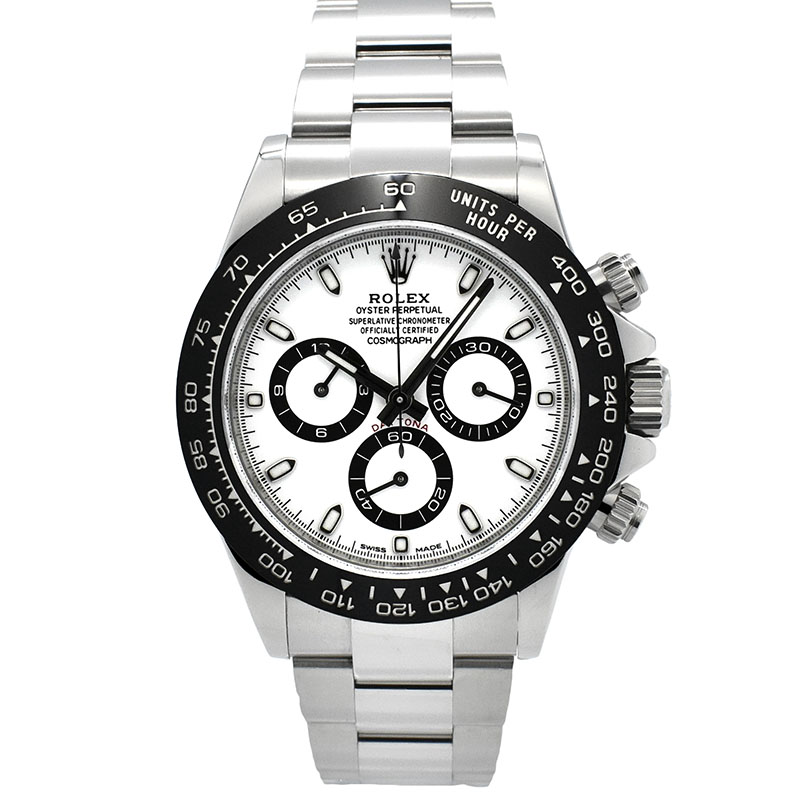 ロレックス　ROLEX　コスモグラフ デイトナ　Ref.116500LN　ホワイト　セラミックベゼル　USED　中古