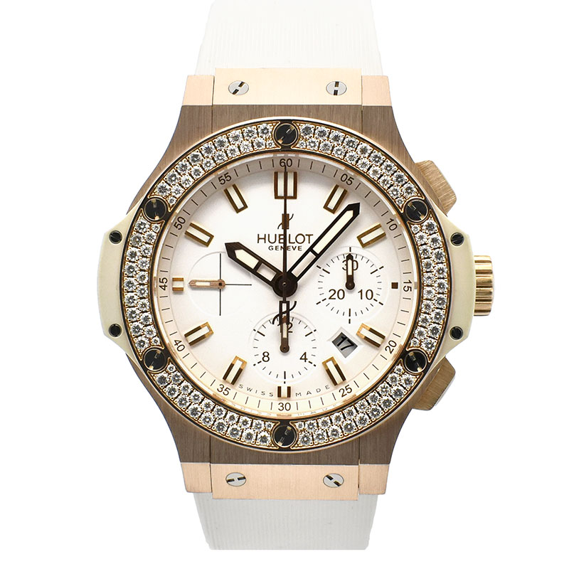 ウブロ　HUBLOT　ビッグバンエボリューション ベゼルダイヤ　301.PE.2180.RW.1104　44mm　USED　中古