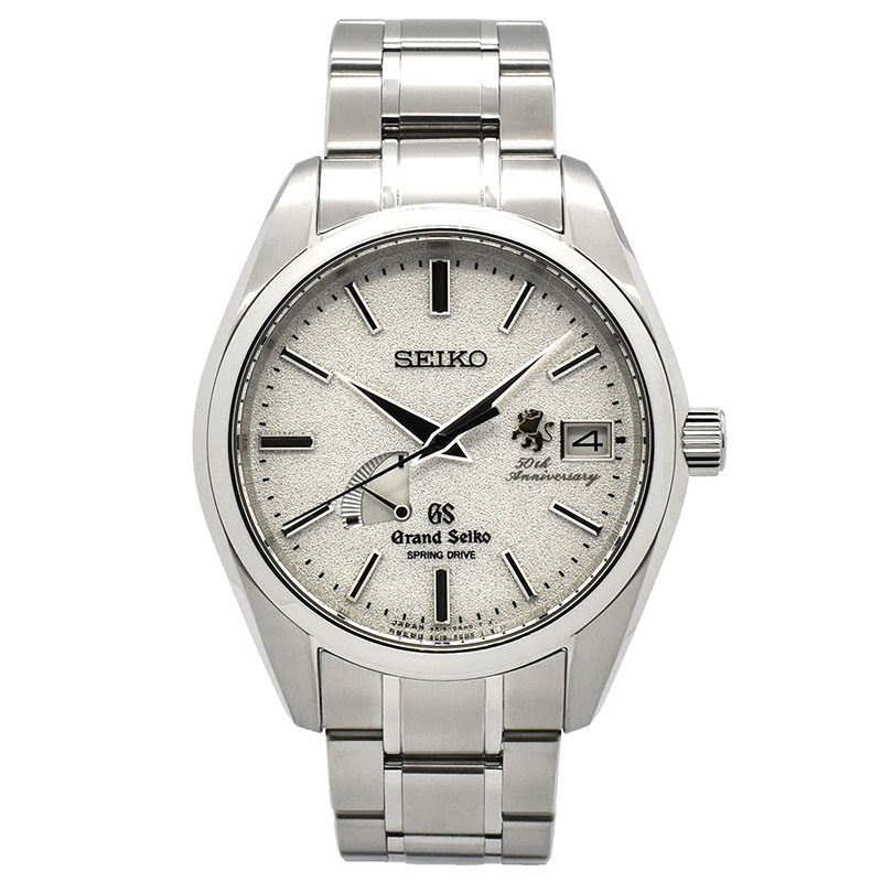 セイコー　SEIKO　グランドセイコー50周年記念 スプリングドライブ　SBGA055　300本限定　41mm　USED　中古