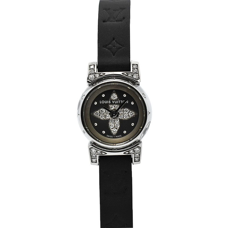 ルイヴィトン　LOUIS VUITTON 　タンブール ビジュノワール　Q151K　クォーツ　18mm　USED　中古