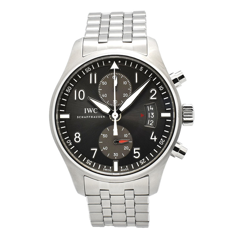 IWC　パイロットウォッチ スピットファイア クロノグラフ　Ref.IW387804　43mm　USED　中古