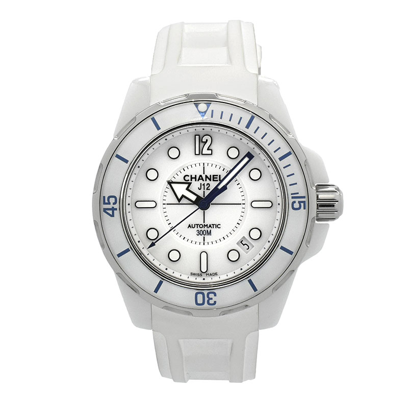 シャネル　CHANEL　J12 マリーン　H2560　38mm　ホワイトセラミック　USED　中古