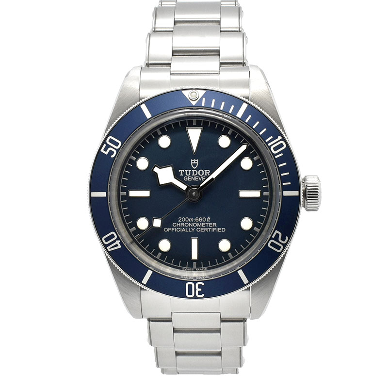 チューダー(チュードル)　TUDOR　ヘリテージ ブラックベイ フィフティエイト　Ref.79030B　39mm　ブルー　USED　中古