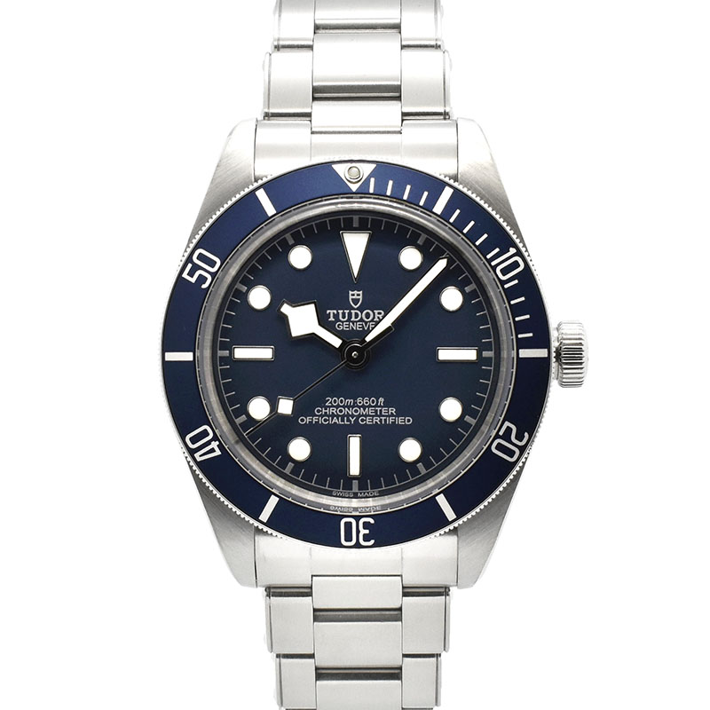 チューダー(チュードル)　TUDOR　ヘリテージ ブラックベイ フィフティエイト　Ref.79030B　39mm　ブルー　USED　中古