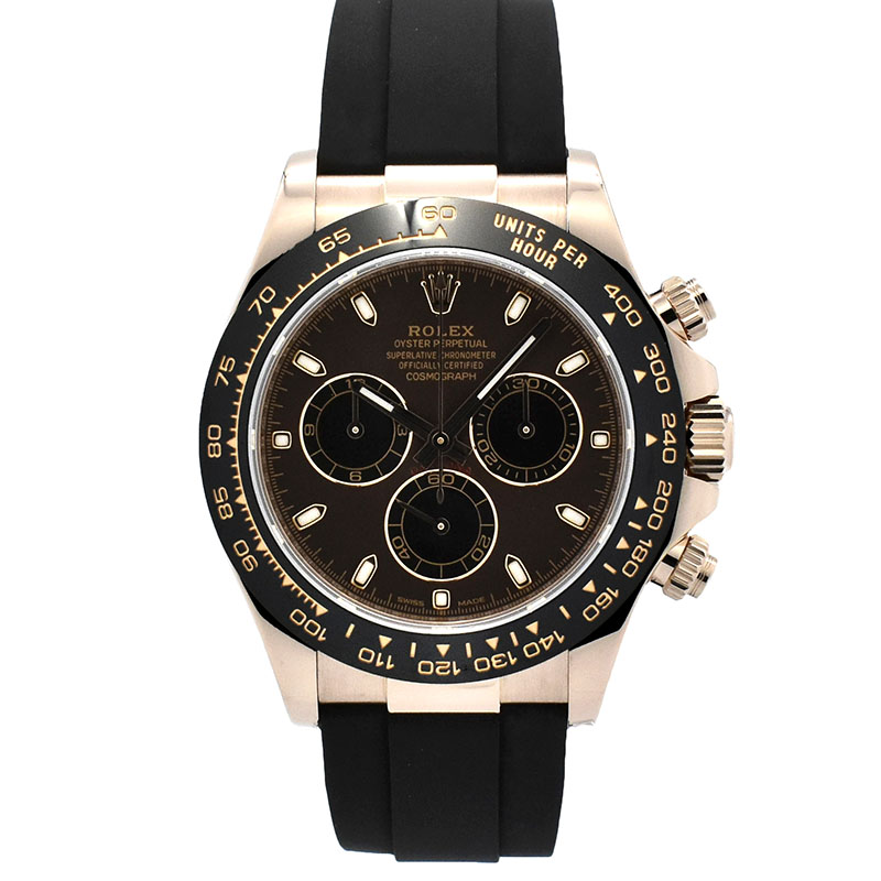 ロレックス　ROLEX　デイトナ　Ref.116515LN　18KERG　セラミックベゼル　40mm　チョコレート/ブラック　オイスターフレックス　USED　中古