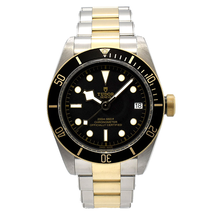 チューダー(チュードル)　TUDOR　ヘリテージ ブラックベイ コンビ　Ref.79733N　ブラック　41mm　未使用品