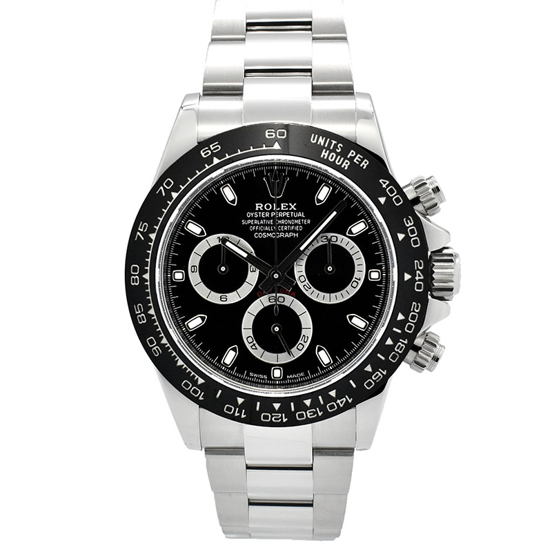 ロレックス　ROLEX　コスモグラフ デイトナ　Ref.116500LN　ブラック　セラミックベゼル　USED　中古
