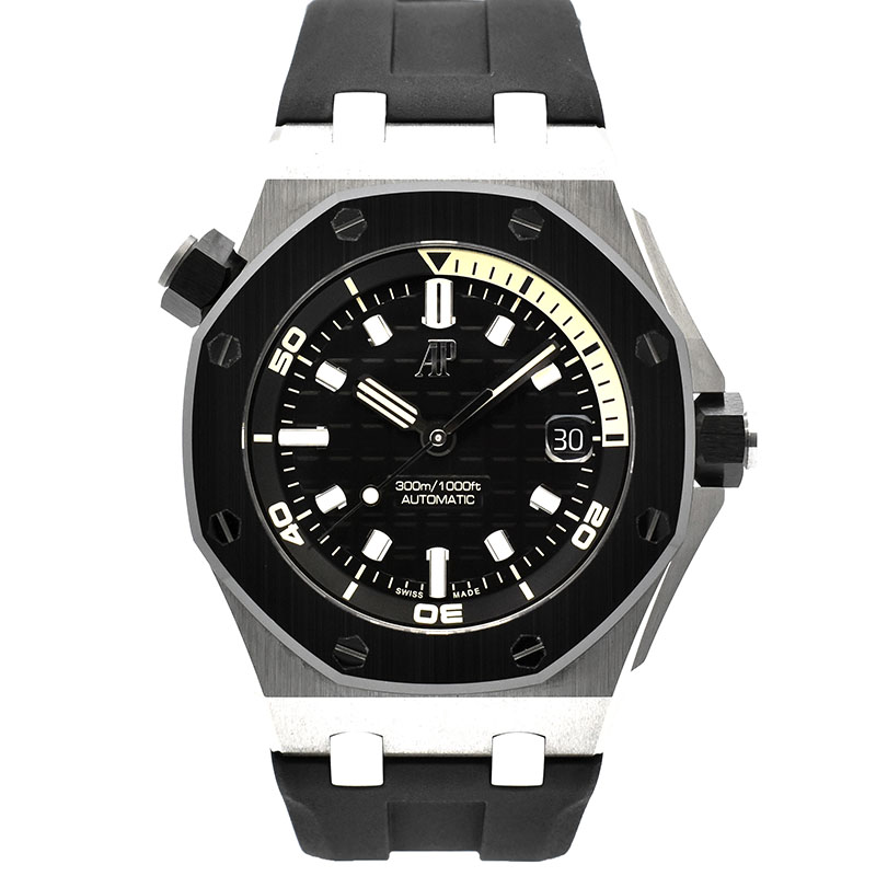 オーデマ・ピゲ　AUDEMARS PIGUET　ロイヤルオーク オフショアダイバー　15720CN.OO.A002CA.01　ブティック300本限定　18KWG　42mm　USED　中古