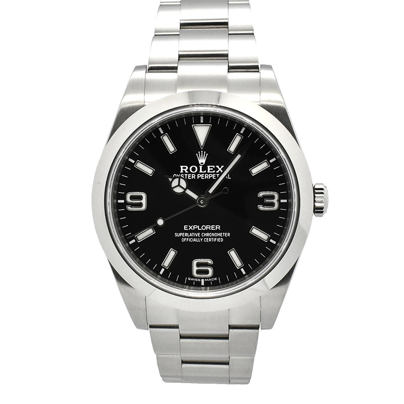ロレックス　ROLEX　エクスプローラー1　Ref.214270　39mm　クロマライト　USED　中古